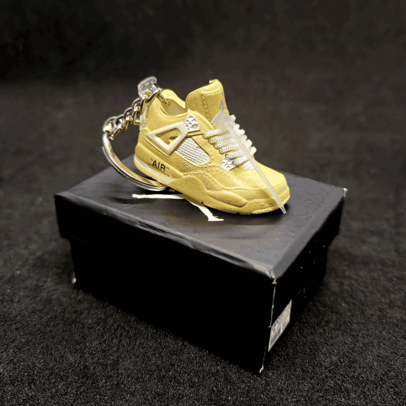 Air Jordan 4 Retro X Off-White Sail Edition x