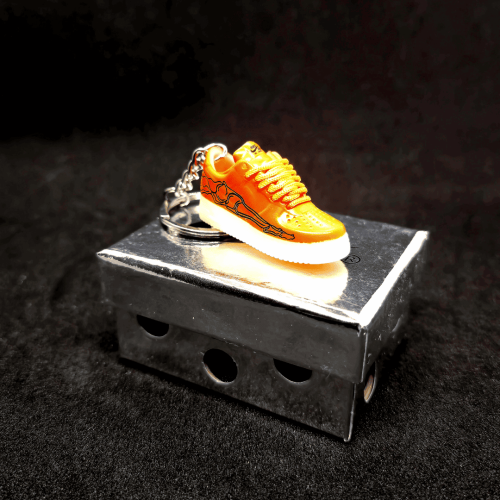 Nike Air Force 1 Low x '07 QS ORANGE SKELETON Edition x
